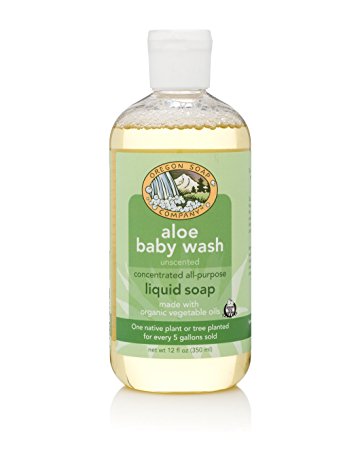 Oregon Soap Company - Liquid Castille Soap, Certified Organic and Natural Ingredients, Concentrated Multipurpose Soap (12 ounce, Unscented)
