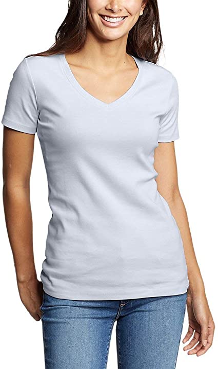 Eddie Bauer Women's Favorite Short-Sleeve V-Neck T-Shirt