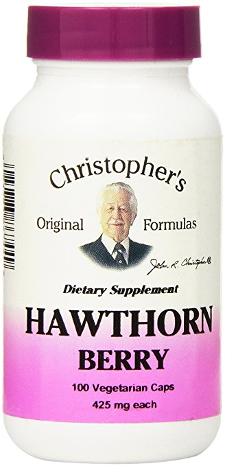 Dr Christopher's Formula Hawthorn Berries, 100 Count