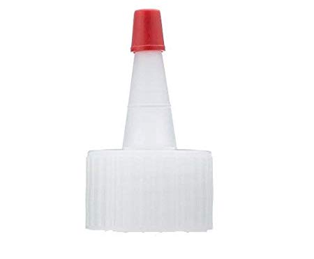 Condiment Bottle replacement lids with red caps - 3 pack