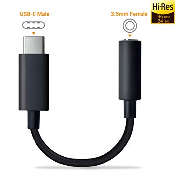 USB C Headphone Jack Adapter Compatible for iPad Pro 2018/2019 (11/12.9-inch) MacBook, Cubilux Type C to 3.5mm Aux Dongle for PC, Samsung Galaxy Note 10, Google Pixel 4 3 2 XL, OnePlus 7T Pro and More