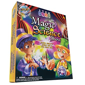 WILD! Science Magic Science Show - Explore Amazing STEM Experiments - Easy to Follow Activities - Introduction to Science and Magic