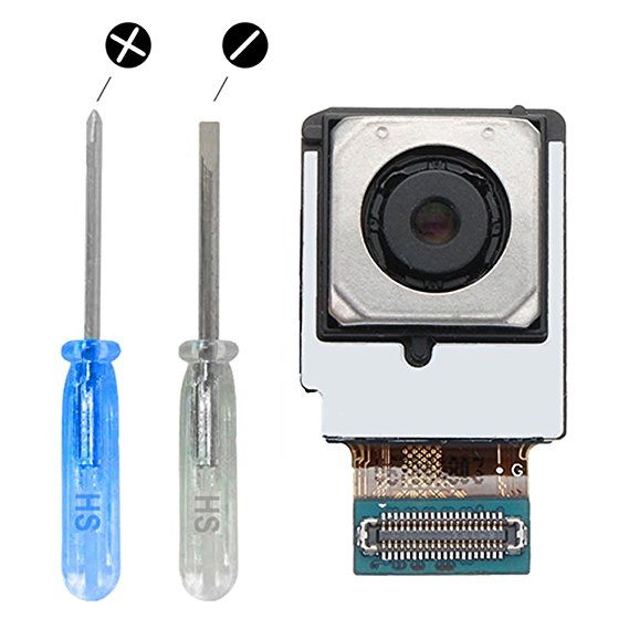 MMOBIEL Main Camera Rear Back for Samsung Galaxy S7 G930 Series Replacement Part 12 MP Autofocus LED Flash Cam Reverse with 2 x Screwdriver for easy installation