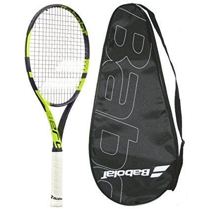 Babolat 2016-2018 Pure Aero Team - Strung with Ccover - Tennis Racquet