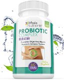 Probiotic Supplement Multi-Strain Formula with more than 8 strains over 5 Billion CFUs For Men and Woman Supports Immunity and Intestinal Flora contains Lacobacillus Acidophilus B Longum