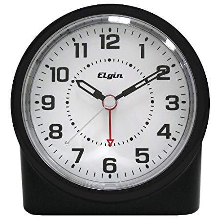 Elgin Quartz Analog Clock With Auto Sensor Backlight