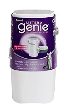 Litter Genie Cat Litter Disposal Odor Free Pail System