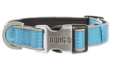 KONG Reflective Premium Neoprene Padded Dog Collar offered by Barker Brands Inc.