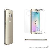 Spots8 Full Body Protection case for Samsung Galaxy S 6 Edge with Anti-Scratch Built-in Screen Protector made of Nanotechnology in Crystal Clear 360 coverage