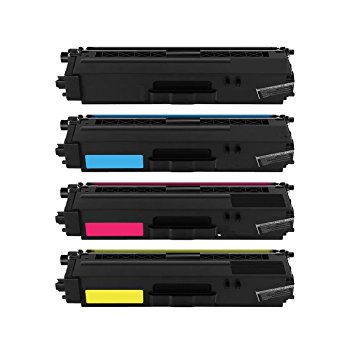 HQ Supplies Compatible Replacements for Brother TN336 Toner Set High Yield, Brother TN336BK TN336C TN336Y TN336M, for Brother HL-L8250CDN HL-L8350CDW HL-L8350CDWT MFC-L8600CDW MFC-L8850CDW Printers