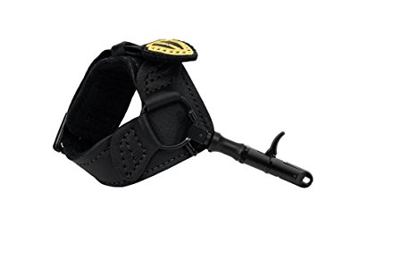 TruFire Edge Buckle Foldback Adjustable Archery Compound Bow Release - Wrist Strap with Foldback Design - Black or Camo