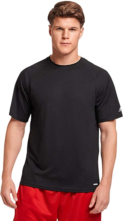 Russell Athletic Men's Dri-Power Performance Mesh T-Shirt