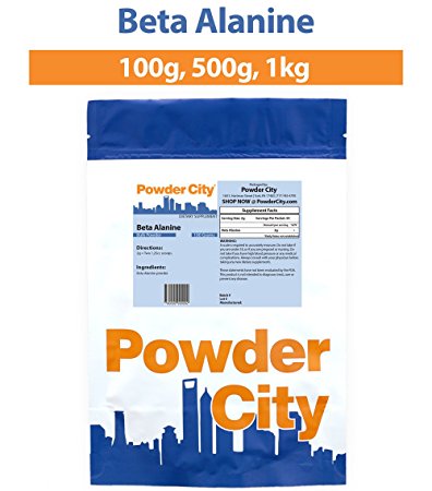 Powder City Beta Alanine Powder (500 Grams)
