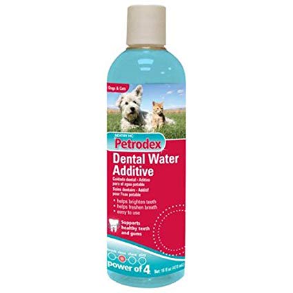 Petrodex Dental Water Additive for Cats and Dogs, 16 oz