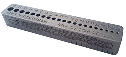 Big Gator Tools SDGMINI MINI V-Drill Guide 21 Drill Sizes