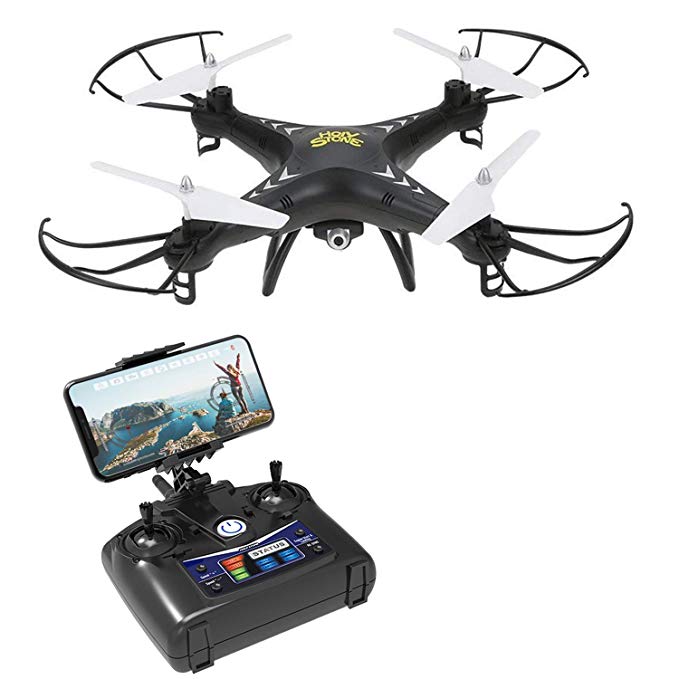 Holy Stone HS110 FPV Drone RC Quadcopter with 720P HD Live Video Wifi Camera, Altitude Hold, and One Key Return