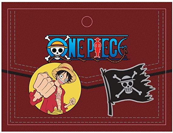 Ripple Junction One Piece Luffy and Flag 2-Pack Enamel Pins