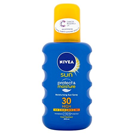 Nivea Sun Protect and Moisture Moisturising Sun Spray High SPF 30 - 200 ml