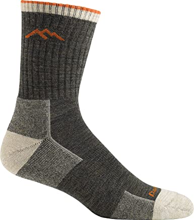 DARN TOUGH (STYLE #1466) Men's Merino Wool Hiker Micro Crew Cushion Socks