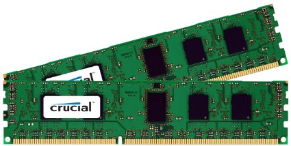Crucial 4GB Kit (2GBx2) DDR3-1600 MT/s (PC3-12800) Non-ECC UDIMM 240-Pin Desktop Memory CT2KIT25664BA160B / CT2CP25664BA160B