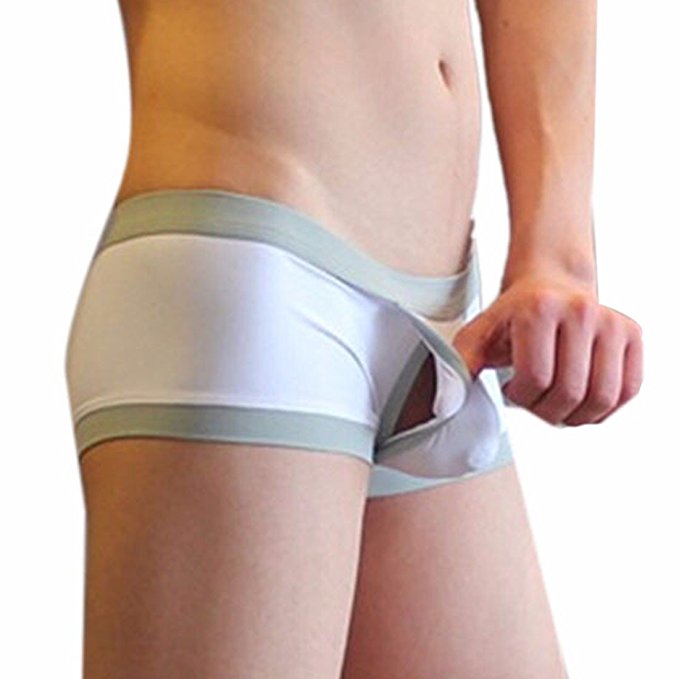 Mens Underpants Pouch Bulge Underwear Trunks Sexy Low Rise Boxer Briefs