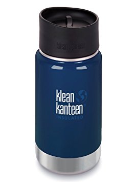 Klean Kanteen Insulated Wide Stainless Steel Coffee Mug with Café Cap 2.0