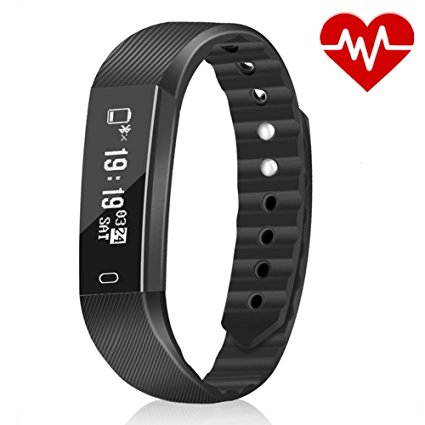 Astonlink Fitness Tracker, Activity Tracker Watch with Heart Rate Monitor, Sleep Monitor Step Counter Calorie Counter Message Notification IP67 Waterproof Pedometer Watch for Kids, Men and Women