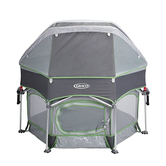 Graco Pack 'n Play Sport Outdoor Playard with Domed Canopy with UV Protection, Parkside