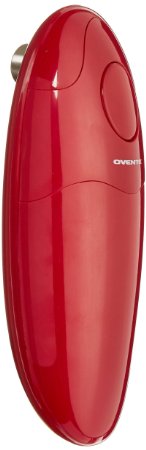 Ovente CO36M One-Touch Automatic Electric Can Opener, Maroon