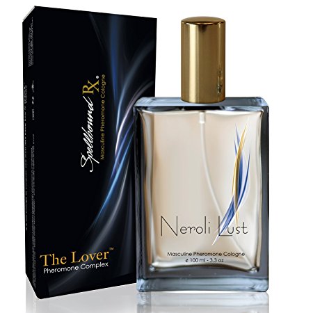 "THE LOVER" Masculine Pheromone Cologne with the "NEROLI LUST" Fragrance From SpellboundRX - The Intelligent Pheromone Choice