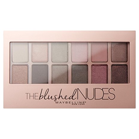 Maybelline Eyeshadow Palette, 9.6 g, The Blushed Nudes