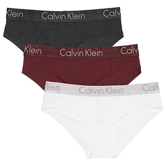 Calvin Klein Women's Hipster Underwear, 3-Pack