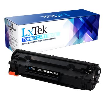 LxTek Compatible Toner Cartridge Replacement Set For HP CF283A 83A (1 Black) For use in HP LaserJet Pro MFP M201dw M201n M125a M125nw M127fn M127fw M225dn M225dw Printer