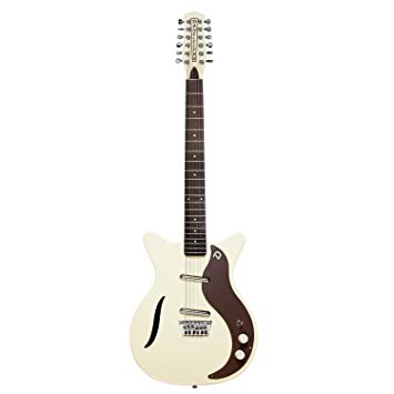 Danelectro 59 Vintage 12-String Electric Guitar (Vintage White)