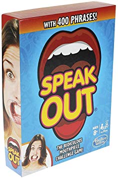 Hasbro Gaming Speak Out Game Mouthpiece Challenge