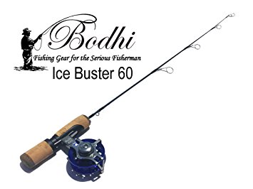 Bodhi Ice Buster Ice Fishing Rod and Reel Combo