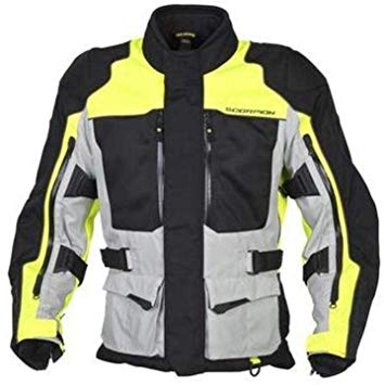 Scorpion XDR Yosemite Motorcycle Adventure Touring Jacket (Hi-Viz, Large)