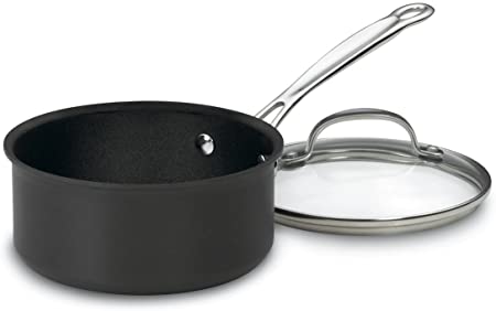 Cuisinart Chef's Classic Nonstick Hard-Anodized 1-1/2-Quart Saucepan with Lid