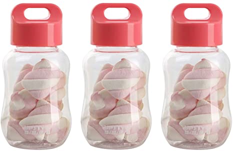 UPSTYLE 6oz Kids Small Water Bottle for School Food Grade Plastic Mini Cute  Juice Travel Sports Wide Mouth Mugs in Bulk for Milk/Coffee/Tea Kitchen