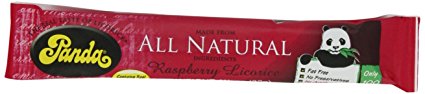 Panda All Natural Raspberry Licorice Bar, 1-1/8-Ounce Units (Pack of 36)