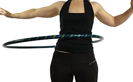 Weighted Hula Hoop for Exercise and Fitness - 1.5 and 2.0 lbs - MADE IN USA - Ship 1 or 100 One Low Price