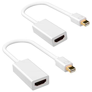 TOPELEK Thunderbolt(Mini DP) to HDMI Adapter for Mac Macbook Pro Air iMac