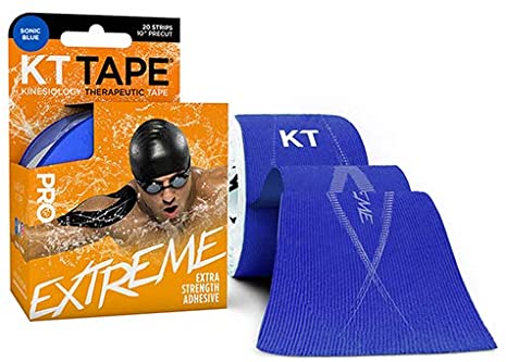 KT Tape Pro Extreme Strongest Adhesive Synthetic Elastic Kinesiology Tape - Sonic Blue