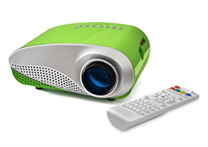 K1 LED LCD (QVGA) Mini Video Projector - International Version (No Warranty) - DIY Series - Green (FP3224K1G-IV)