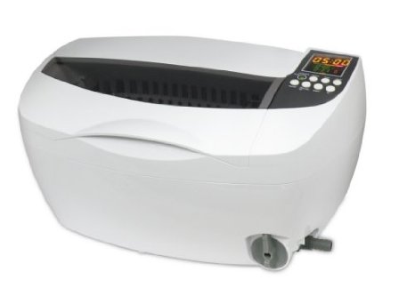 iSonic P4830 Commercial Ultrasonic Cleaner, 3.2Qt/3L, White Color, Plastic Basket, 110V
