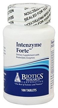 Biotics Research Intenzyme Forte -- 100 Tablets