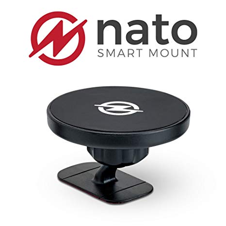 Nato Smart Mount - Magnetic Smart Device Holder Universal Adhesive (XL/Black)