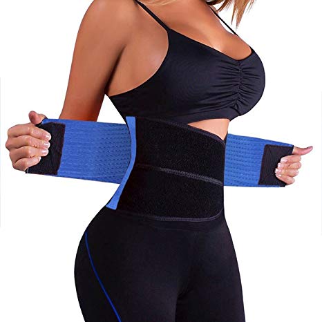 Women's Slimming Waist Shaper Body Support Waist Trainer Trimmer Cincher Belt Dual Adjustable Belly