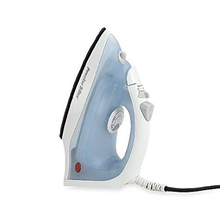 Proctor Silex 17292 Non-Stick Spray/Steam Iron, White/Blue