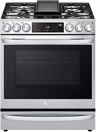 6.3 cu ft. Smart Wi-Fi Enabled ProBake Convection® InstaView™ Gas Slide-in Range with Air Fry